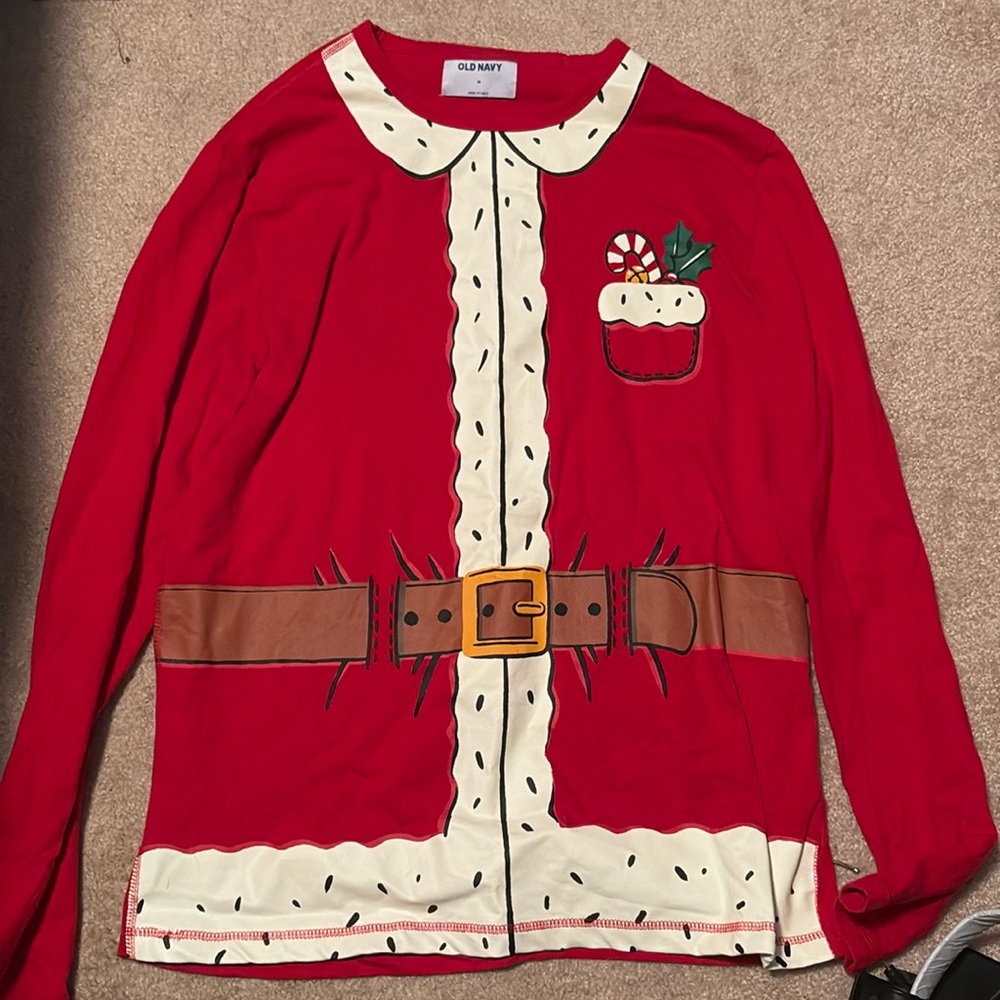 Old Navy Santa Shirt